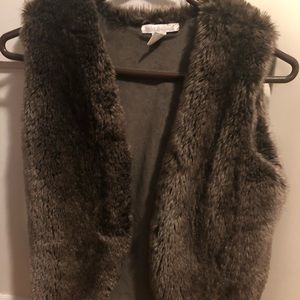 Kids Faux Fur Vest